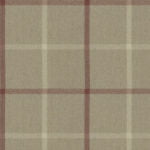 Highland Check - Caramel Fabric