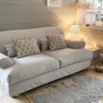 Luxury Cotton Weave - Regency Grey - Sofa Cover