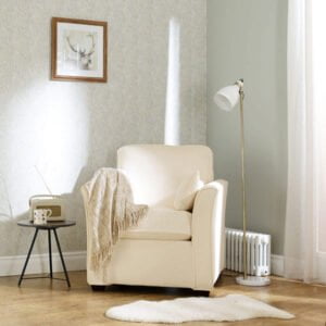 Everyday Velvet - Chalk - Sofa Cover