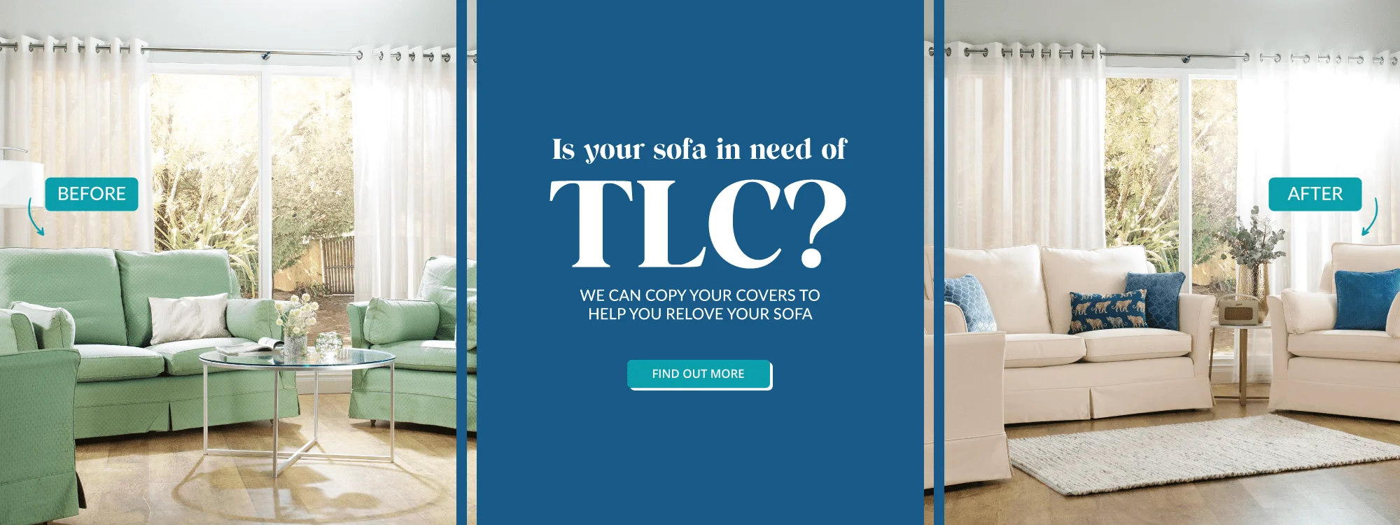 Is your sofa in need of TLC?