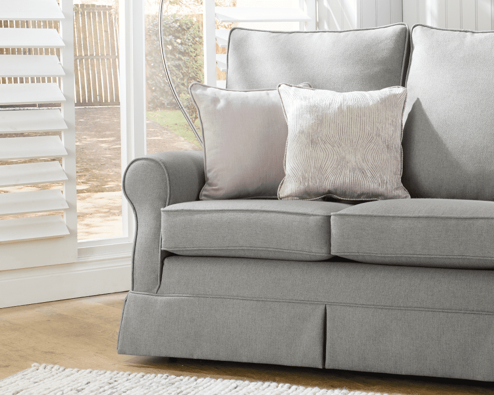 Choose your replacement corner sofa cover from a range of fabrics and textures