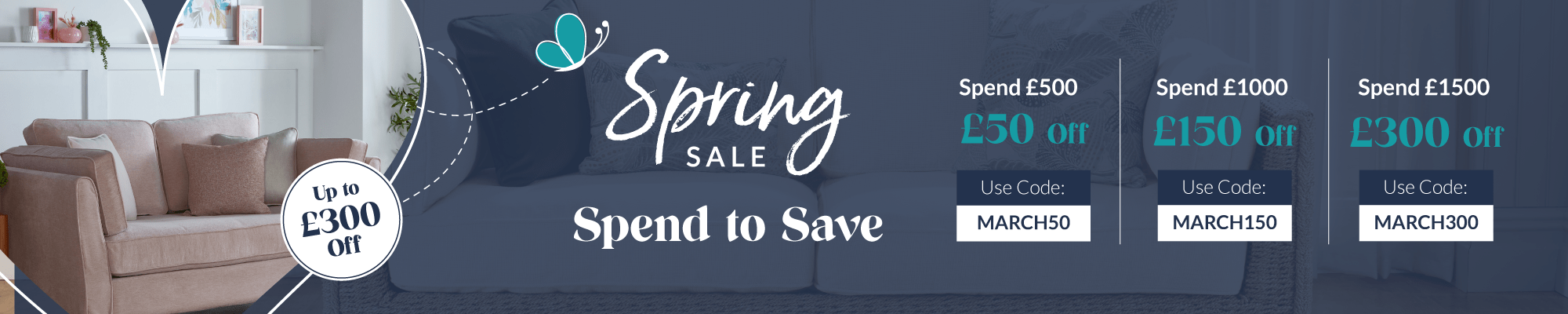 Spring Sale - Spend To Save