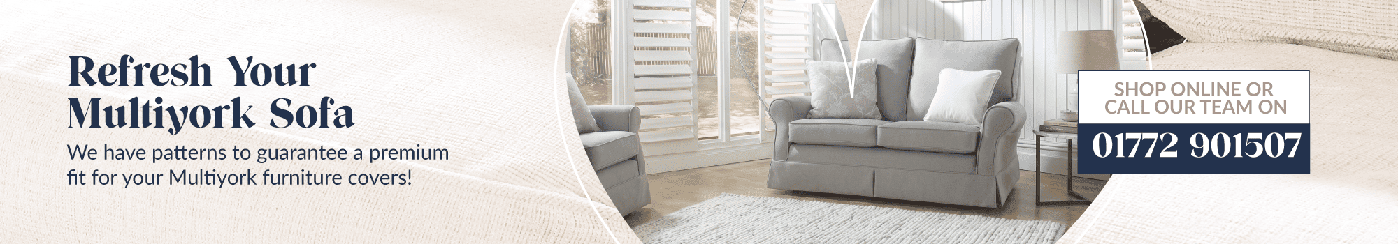 Refresh your multiyork sofa